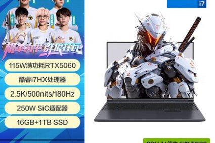 机械革命极光X i7-13700HX游戏本，国家补贴，性价比高