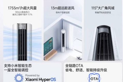 小米空调3匹巨省电Pro：一级能效+自清洁，客厅柜机4298元到手